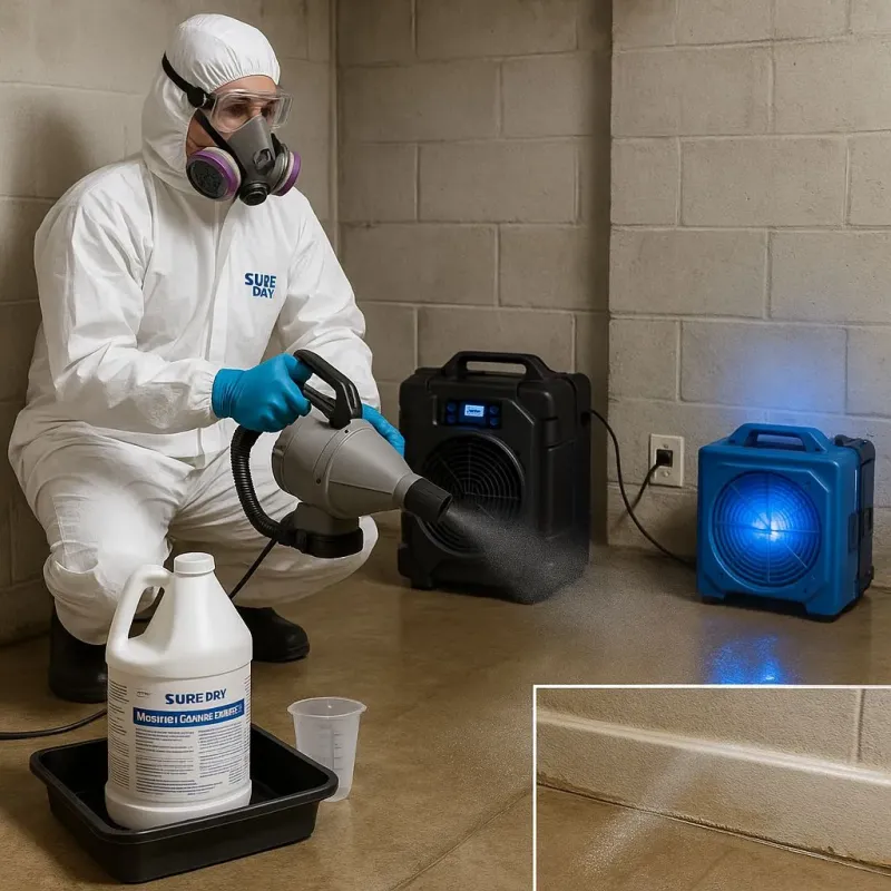 Sanitization and Odor Removal process in West Pleasant View, CO