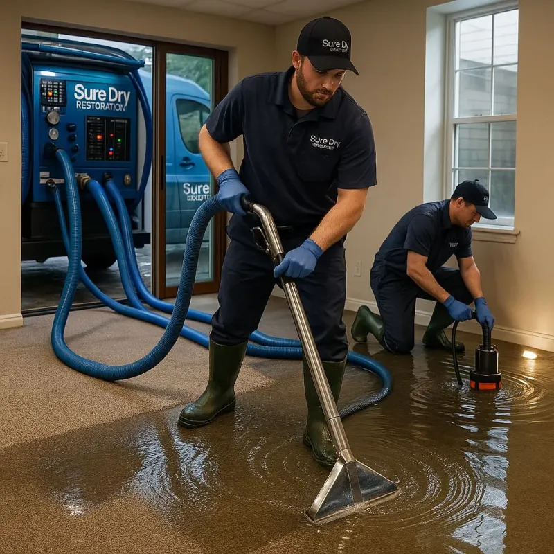 Water Extraction and Removal process in West Pleasant View, CO